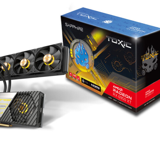 Sapphire Toxic AMD Radeon RX 6950 XT Liquid Cooled Graphics Card with 16GB GDDR6