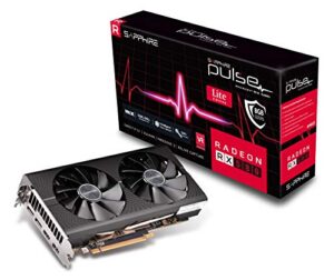 Sapphire 11265-67-20G Pulse AMD Radeon RX 580 8GB GDDR5 Gaming Graphics Card
