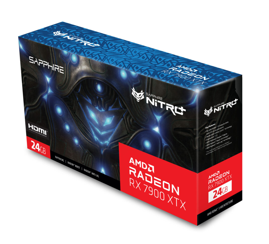 Sapphire 11322-01-40G Nitro+ AMD Radeon RX 7900 XTX Vapor-X Gaming Graphics Card with 24GB GDDR6, AMD RDNA 3 - Image 6