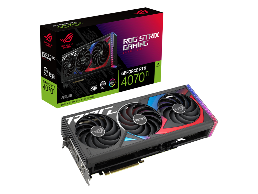 ASUS ROG Strix NVIDIA GeForce RTX 4070 Ti Gaming Graphics Card - Image 5