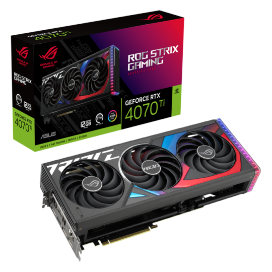 ASUS ROG Strix NVIDIA GeForce RTX 4070 Ti Gaming Graphics Card