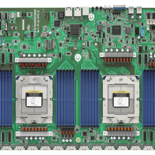 Asrock Rack Dual Socket AMD EPYC 9004 Motherboard - GENOA2D24G-2L+