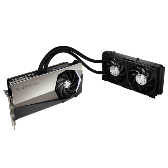 MSI GeForce RTX 4090 24GB GDRR6X SUPRIM X Ada Liquid Cooled OC Graphics Card