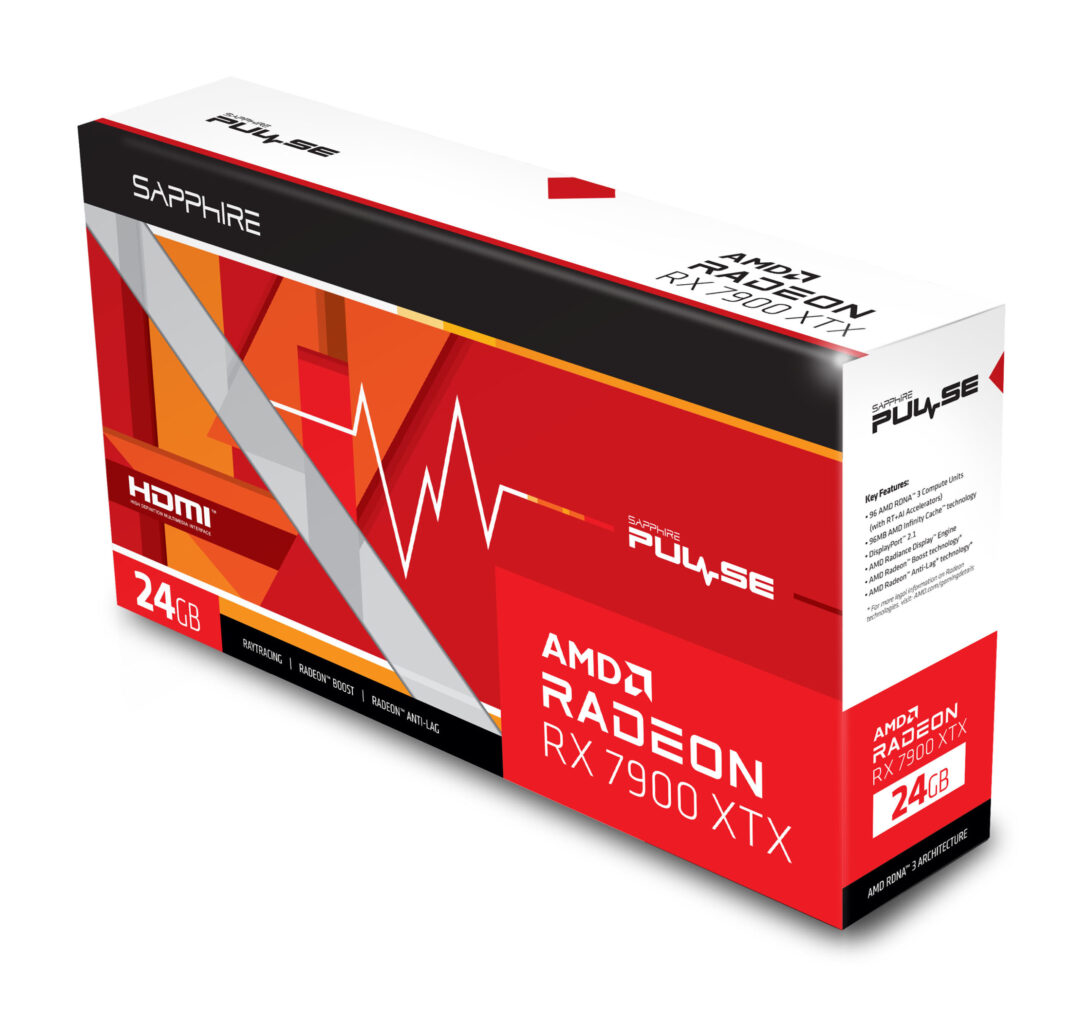 Sapphire Pulse AMD Radeon RX 7900 XTX 24GB GDDR6 Gaming Graphics Card - Image 3