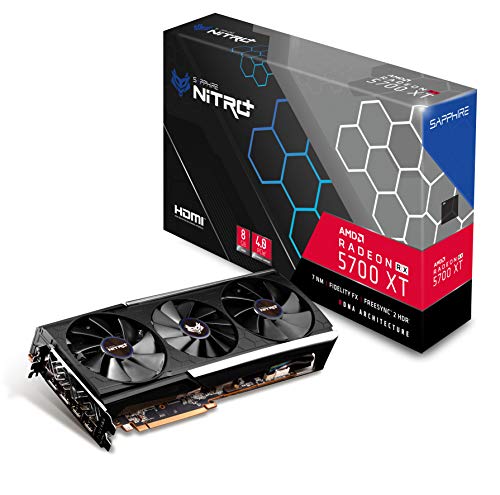 SAPPHIRE 11293-03-40G NITRO+ AMD Radeon RX 5700 XT 8GB GDDR6 Graphics Card