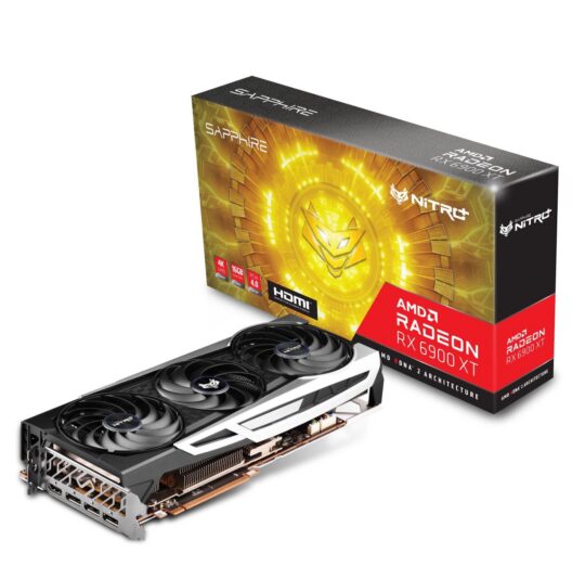 Sapphire Nitro+ AMD Radeon RX 6900 XT PCIe 4.0 Gaming Video Card 16GB GDDR6