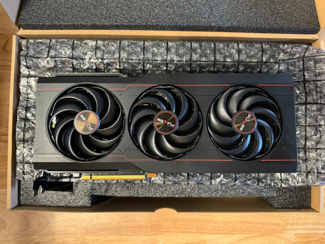 Sapphire 11304-03-20G Pulse AMD Radeon RX 6800 XT 16GB GDDR6 Graphics Card