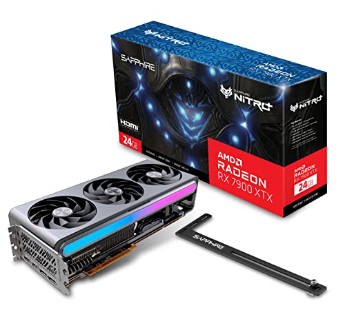 Sapphire Nitro+ AMD Radeon RX 7900 XTX 24GB GDDR6 Vapor-X Gaming Graphics Card