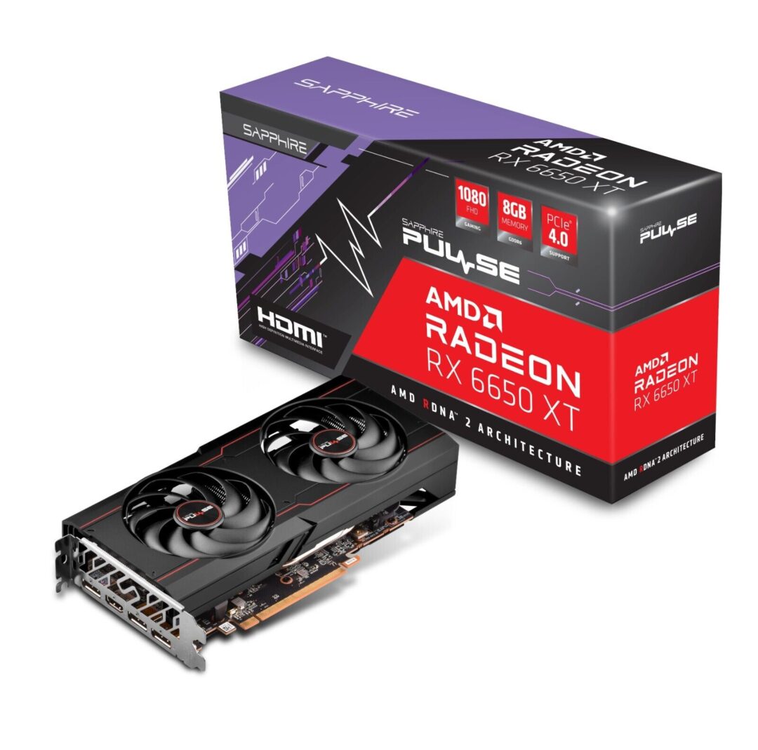 Sapphire 11319-03-20G Pulse AMD Radeon RX 6650 XT 8GB Gaming Graphics Card GDDR6 - Image 2