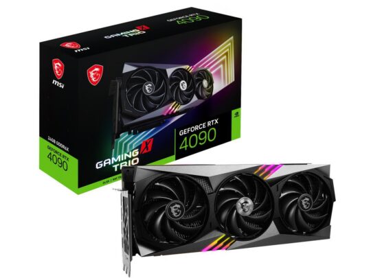 MSI GeForce RTX 4090 GAMING X TRIO 24G GDDR6X Graphics Card