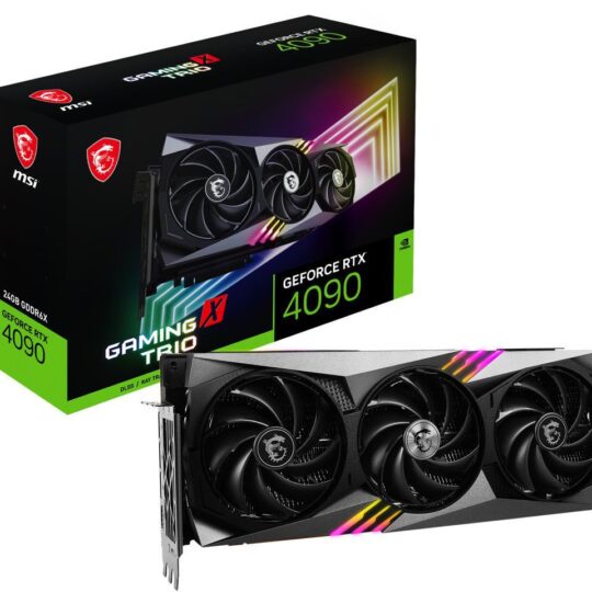 MSI GeForce RTX 4090 GAMING X TRIO 24G GDDR6X Graphics Card