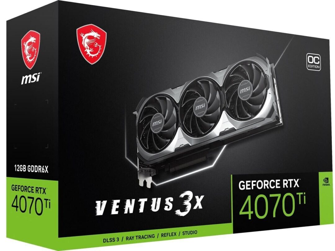 MSI GeForce RTX 4070 Ti VENTUS 3X 12G OC NVIDIA 12 GB GDDR6X - Image 6