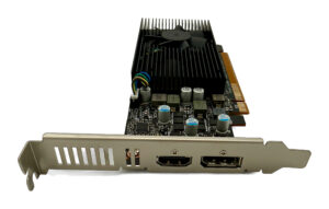 HP AMD Radeon RX 6400 4GB GDDR6 low-profile graphics card, full-height bracket